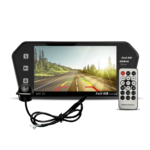ESPEJO DE RETROCESO MULTIMEDIA 7" DUPLICADOR DE PANTALLA + CÁMARA