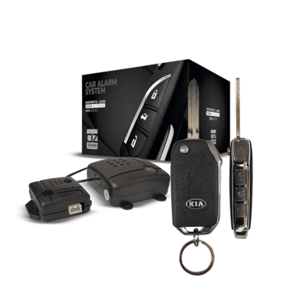 ALARMA DE AUTO REFORZADA FLIP CONTROL MODERNO 150M LLAVE SIERRA TIPO KIA